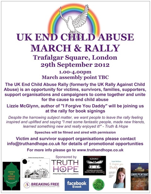 UK End Child Abuse March & Rally